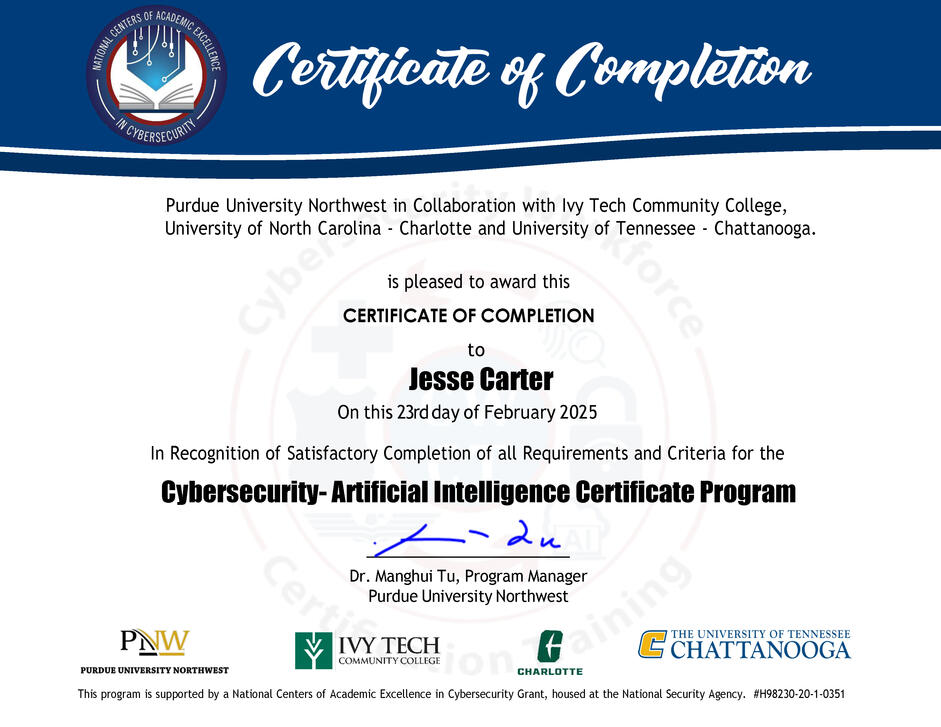 AI Certificate Program